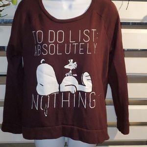 PEANUTS sweatshirt.   #2315